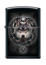 Load image into Gallery viewer, Zippo Lighter- Personalized Message Wolf WolvesZippo Lighter Wolf Moon #Z5175
