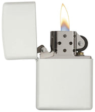 Load image into Gallery viewer, Zippo Lighter – Personalized Custom Message Engraved Windproof Classic Pocket Lighter White Matte
