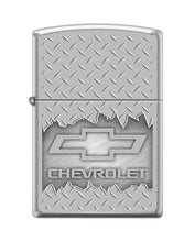 Load image into Gallery viewer, Zippo Lighter- Personalized Engrave for Chevy Chevrolet Diamond Plate #Z5341
