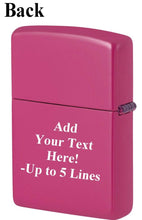 Load image into Gallery viewer, Zippo Lighter - Customized Message Neon Cassette Frequency Pocket Lighter 46693
