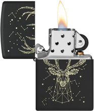 Load image into Gallery viewer, Zippo Lighter- Personalized Engrave Alien UFO Deer Constellation 48385
