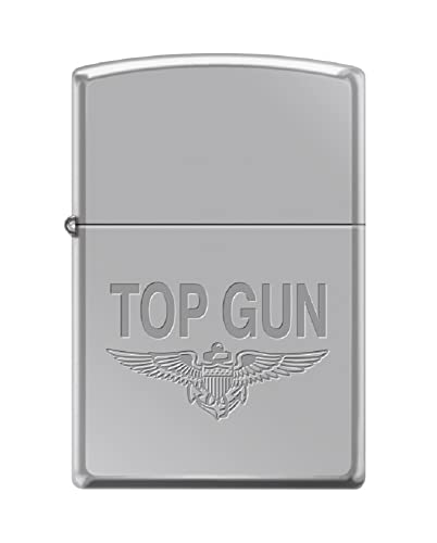 Zippo Lighter- Personalized for US Navy Top Gun Fighters Weapons School #Z5544