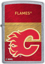 Load image into Gallery viewer, Zippo Lighter- Personalized Message Engrave for Calgary Flames NHL Team #48032
