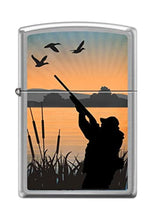 Load image into Gallery viewer, Zippo Lighter- Personalized Engrave for Hunter Duck Hunting Lake #Z5278
