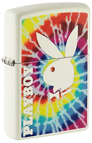 Zippo Lighter- Personalized Message for Playboy Bunny Glow-in-The-Dark 48373