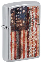 Load image into Gallery viewer, Zippo Lighter- Personalized for US We The People 1776 American Flag 49779
