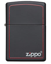 Load image into Gallery viewer, Zippo Lighter - Personalized Custom Message Engrave on Classic with Zippo Logo Windproof Lighter
