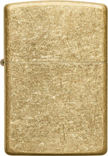 Load image into Gallery viewer, Zippo Lighter- Personalized Message on BrassZippo Lighter Tumbled Brass 49477

