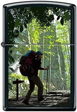 Load image into Gallery viewer, Zippo Lighter- Personalized Engrave Hiking Trailing Camping Tent Trailer Z5095
