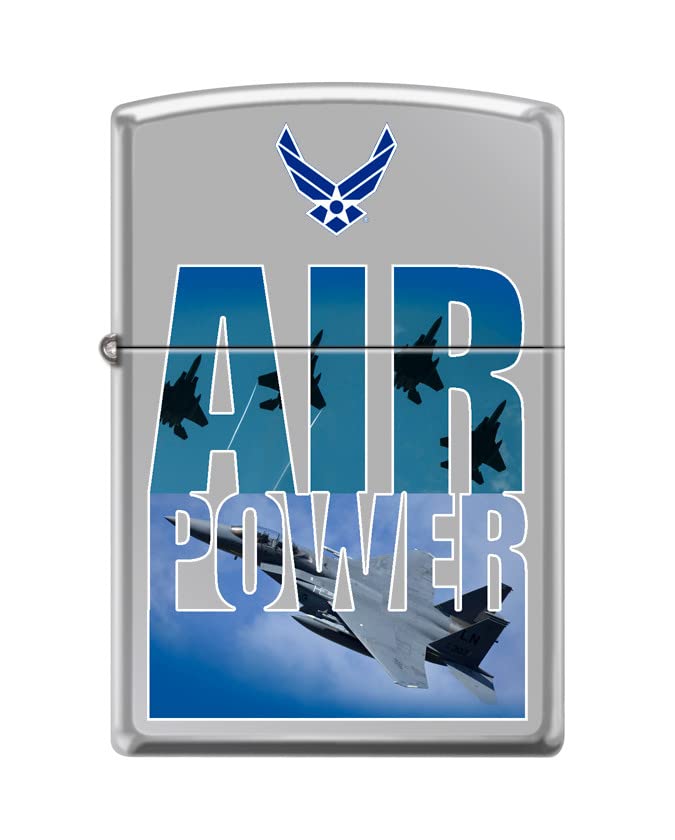 Zippo Lighter- Personalized for U.S. Air Force USAF Airplanes Fighters #Z5358