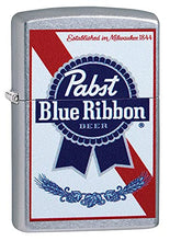 Load image into Gallery viewer, Zippo Lighter Personalized Message Engrave for Pabst Blue Ribbon 49078

