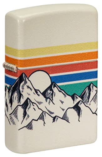 Zippo Lighter- Personalized Mountain Moon Mountain 540 Color #48573