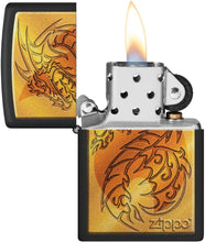 Load image into Gallery viewer, Zippo Lighter- Personalized Engrave Windproof Lighter Mythological Dragon 48364

