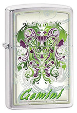 Load image into Gallery viewer, Zippo Lighter- Personalized Message Engrave Zodiac Astrological Sign Gemini
